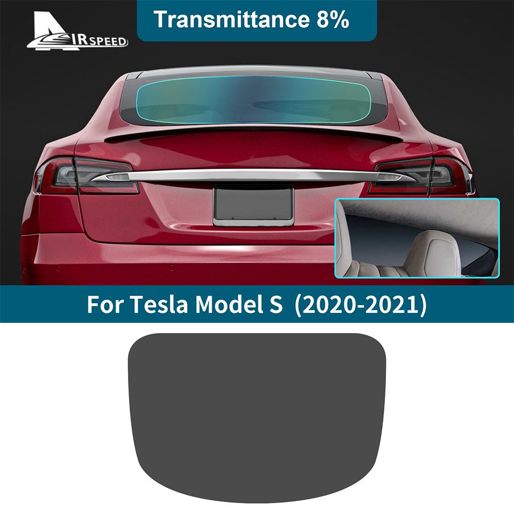 Solar UV Protector Summer Tint Film For Tesla Model S ModelS 2020 2025 Car Front Rear Side Window Accessories
