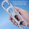 16 in 1 Faucet Repair Wrench Aluminum Alloy Construction Short Handle Design Great for Tight Space Maintenance Work