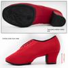 Women'S Oxford Cloth Latin Adult Training Shoes Shoes For Square Dance Ballroom Dancing Shoes Teachers' Shoes Body Training Shoe