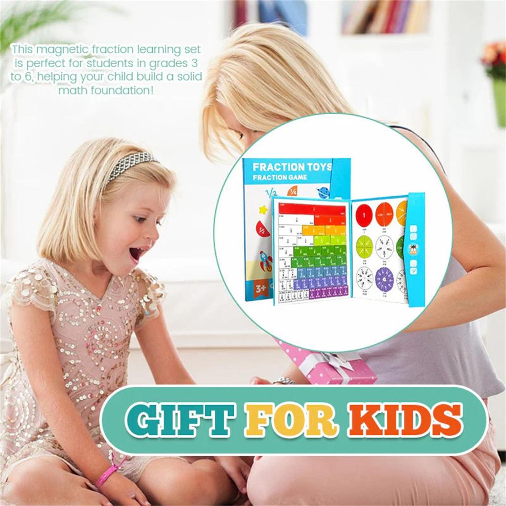Magnetic Fraction Learning Kit – Master Fractions With Fun & Ease