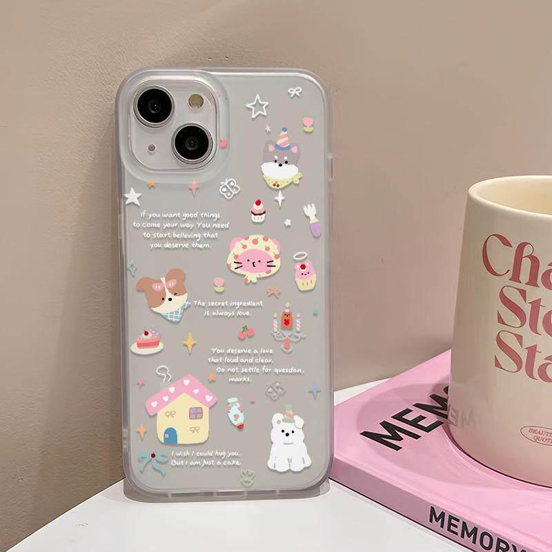 

Animal-Themed Drop-Proof Phone Case for iPhone 17 Pro Max, 16pm, 15, 14 Pro, & 11 iPhone X/XS