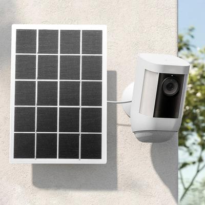 Panele solarne do Arlo Pro 4/Ultra 2/Pro 3 Lekka konstrukcja Stabilna moc wyjściowa Kamery zewnętrzne Ładowarka solarna Plug-and-Play