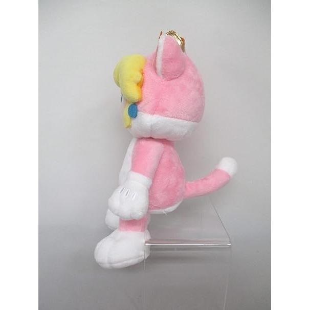 Super Mario 3D World: Cat Mario (S) & Cat Peach Plush Set