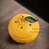 1pc Ceramic Incense Burner, Orange/Persimmon/Durian Shaped Incense Burner, Temple Sacrificial Supplies Feng Shui Accessories