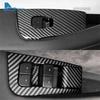 ABS Carbon Fiber 4pcs Window Lifter Switch Trim Cover LHD for Tesla Model Y Juniper Launch 2025 2026-UP Car Interior Accessories