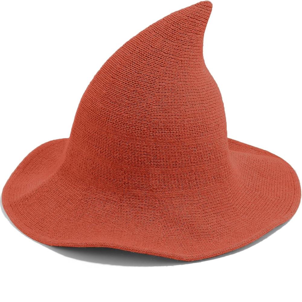 1 Pack Halloween Witch Hat Black Pointy Wizard Hat Halloween Party Cosplay Costume Accessories Suitable for Adult Men and Women