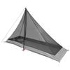 Trekking Tent Gray and Orange 222 x 85 x 125 cm