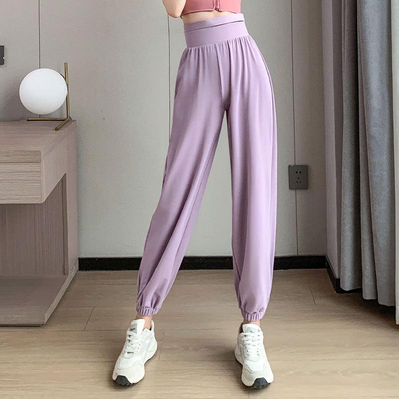 Women's Summer 2024 Sports Set: Shockproof Bra & Quick-Dry Pants for Running & Yoga