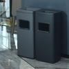 Commercial Stainless Steel Ashtray & Waste Bin