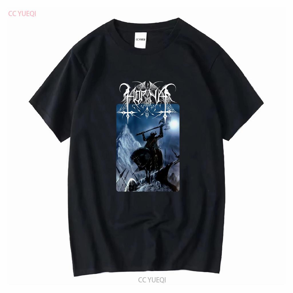Horna Perima Vihassa Ja Verikostossa Black T Shirt vintage Washed Stretched Unisex Comfortable graphic Stylish