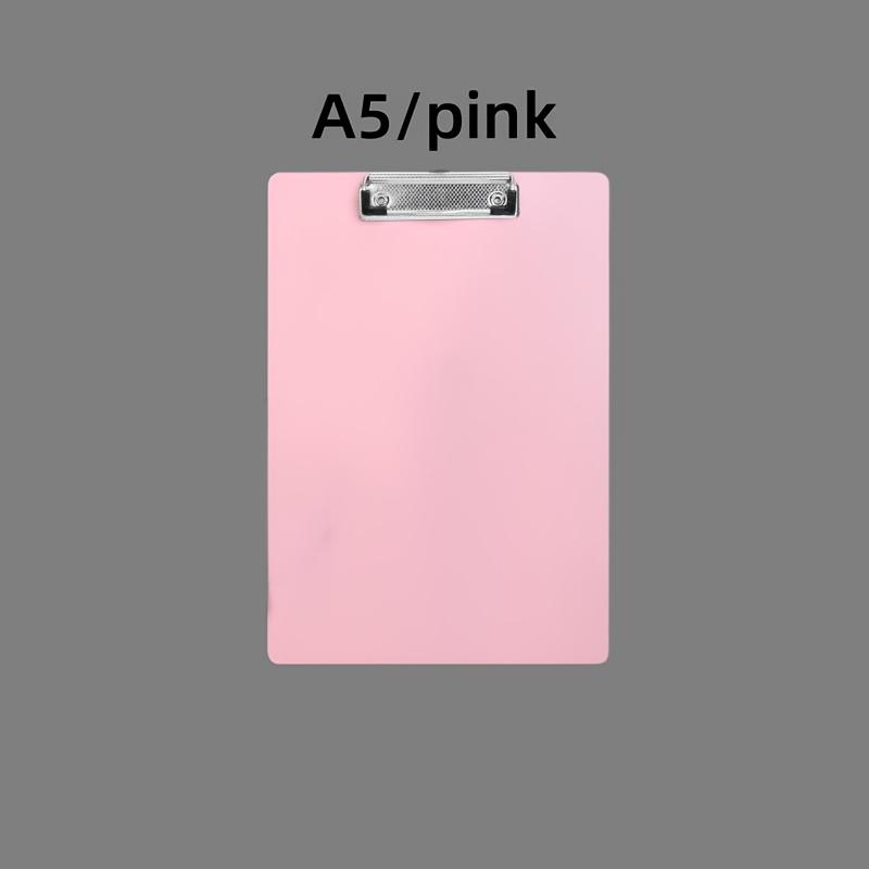 Simple A5 Bill Clipboard Memo Pad Clip Board Loose-leaf Notebook File Writing Pad Clamps Paper Holder Office School Supplies