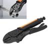Locking Pliers Curved Jaw Wr Resistant Teeth Anti Slip Handle Portable Pliers with   Screw