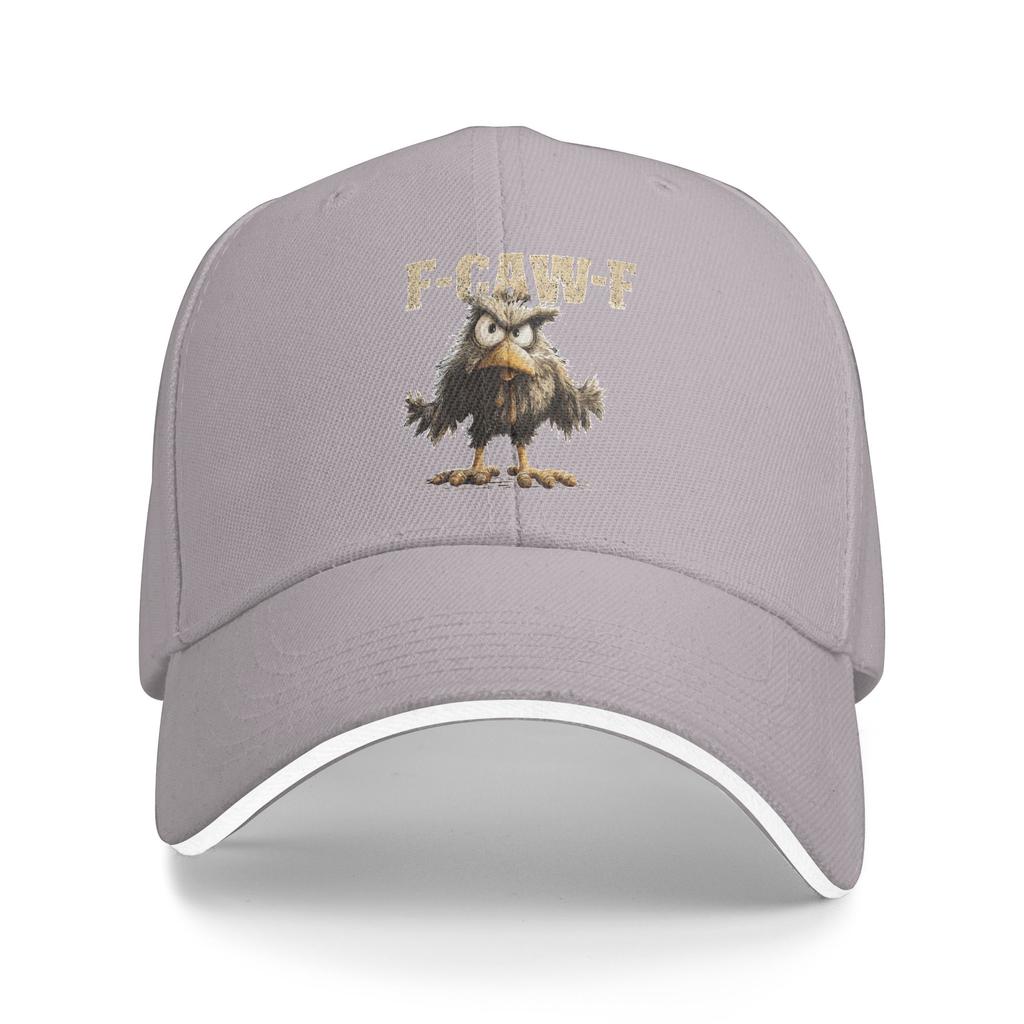 Funny F-Caw-F Chicken Scream Quote Rooster Meme Baseball Cap  Unisex Trucker Hat Spring Retro Hiking Hot Sale Baseball Caps