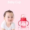 180ML Baby-Wasserbecher Anti-Erstickung Staubdicht Gute Abdichtung Integrierter Schwerkraftball mit Griff Wasser trinken Auslaufsicher Abgerundeter Griff Kinderflasche Schnabelbecher