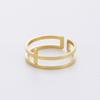 Cazador 2026 Trend Cross Ring Gold Color Open Finger Rings for Women Christian Jesus Stainless Steel Jewelry Friends Gifts New