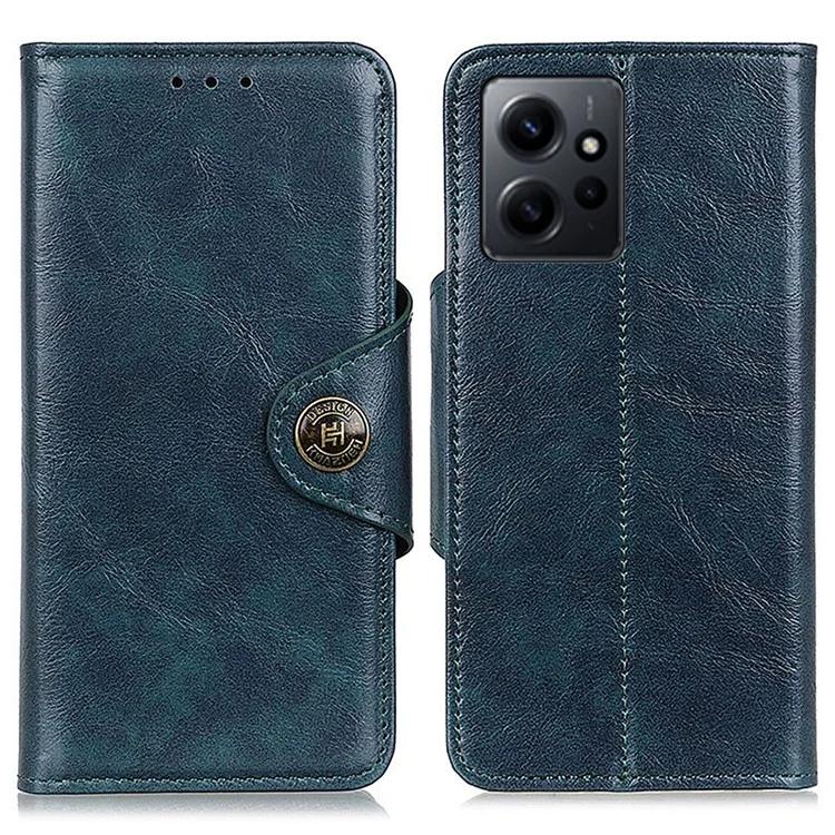 

ХАЖЕН для Xiaomi Redmi Note 12 4G чехол-кошелек-подставка для телефона кожа + чехол из ТПУ для мобильного телефона