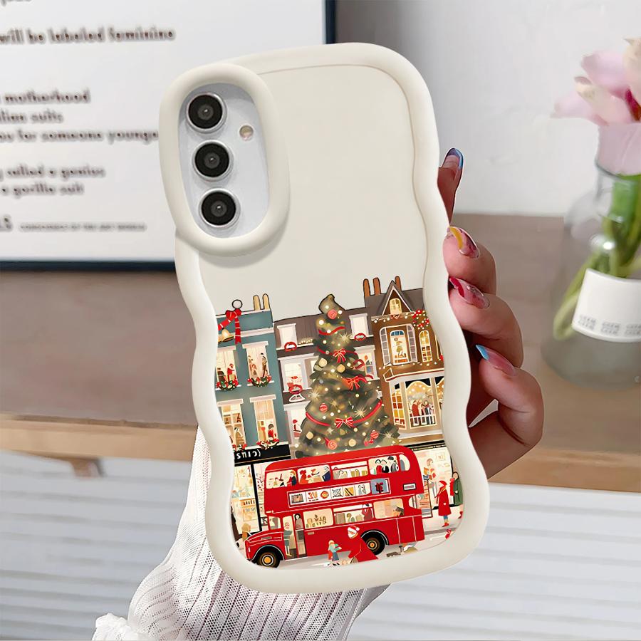 

Christmas Winter Scenery Soft Phone Cover Case for Samsung Galaxy A13 A12 A11 A15 A14 A21s A16 A52 A53 A23 A22 A06 A03 A33 A05 Galaxy A15