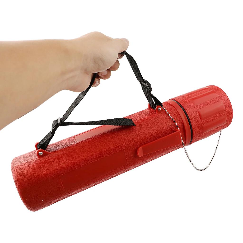 Compact Electrode Storage Tube Carry Strap Storage MMA Electrode Container Welding Rod Storage Measuring Scale Embossed