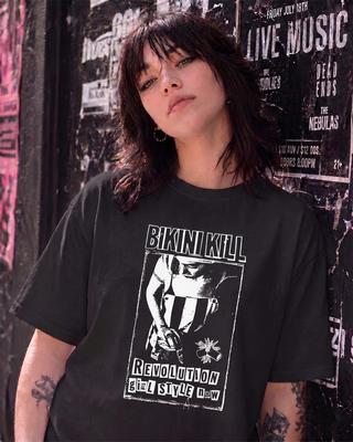 Bikini Kill Punk Tee | Riot Grrrl and Kids Tshirt | Bold Feminist Graphic