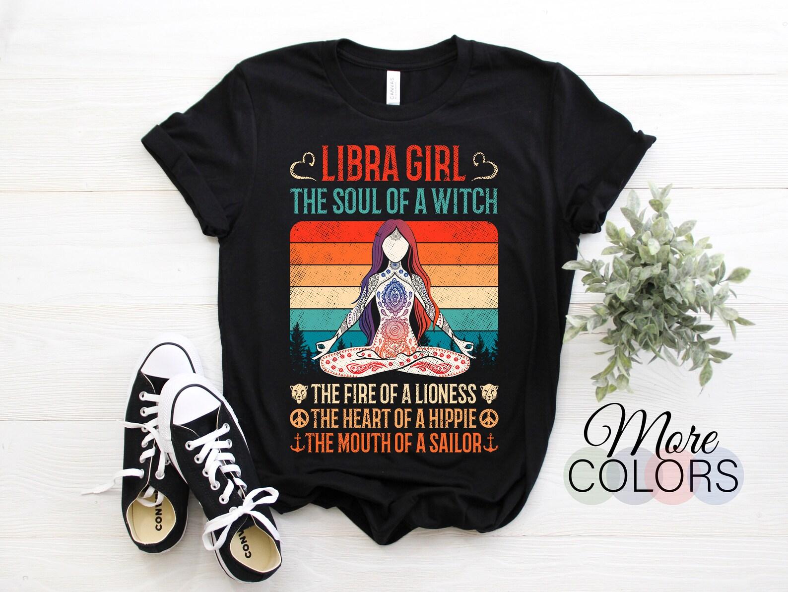 Libra Girl Facts Traits Rules Horoscope Zodiac Astrological Sign T-Shirt, Born On September 23 October 22 Gifts Birthday, Christmas Present, 110