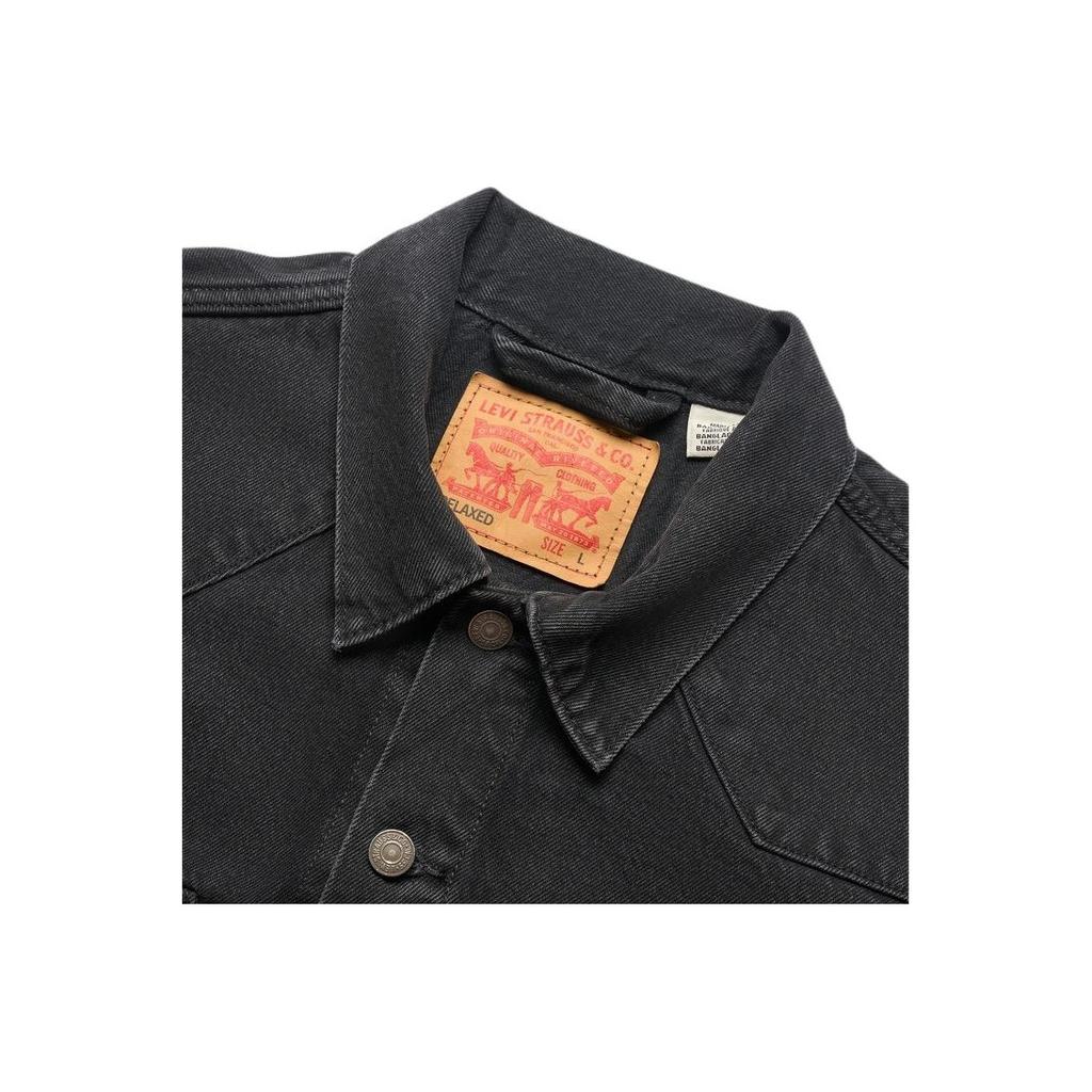 Levis American Fashion Casual Lapel Single-Breasted Long Sleeve Jacket Men Jackets 003O0-0001