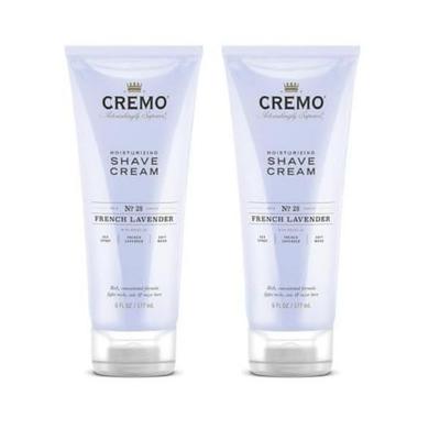 Cremor French Lavender Feuchtigkeitsspendende Rasiercreme, erstaunlich hervorragende Damen-Rasiercreme, ultra-rutschig, gegen Schnitte und Rasurbrand, 170 ml, 2er-Pack