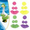 Bikini Porch Goose Outfit Hat Bra Skirt Inch Statue Creative Goose Costume for Courtyard Festival