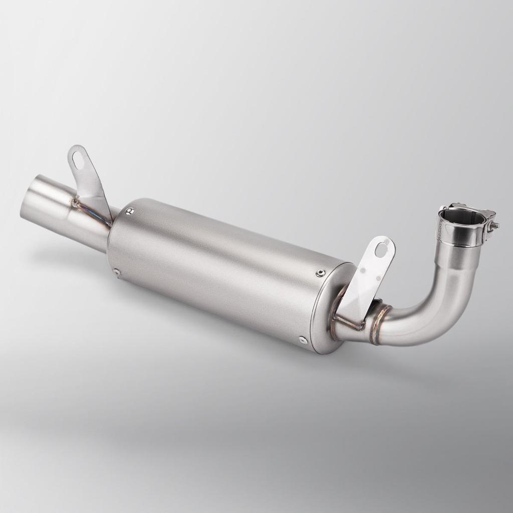 GPR250 Stainless Steel De-baffled Exhaust Mid-Section (2021-2023) - Direct Install