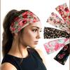 Comfortable Women's Wide Elastic Stretchy Headband For Fitness Running And Sports