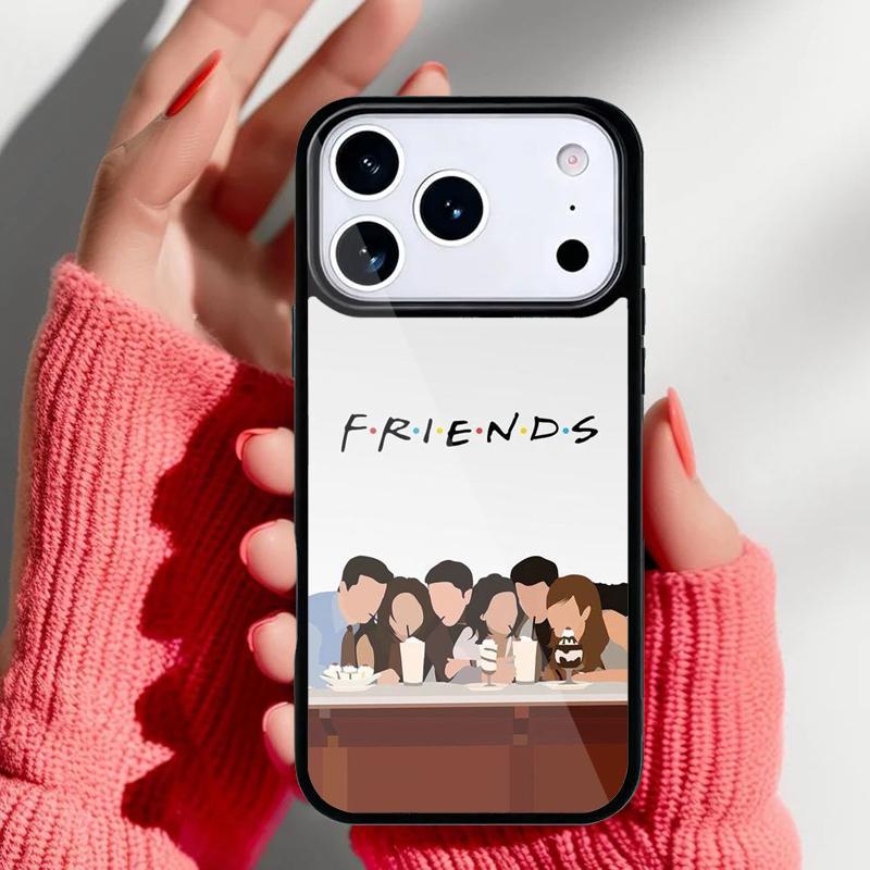 Central Perk Coffee Friends Phone Case for iPhone 17 16 15 14 13 Pro Max Back Cover for 12 11 Pro Coque