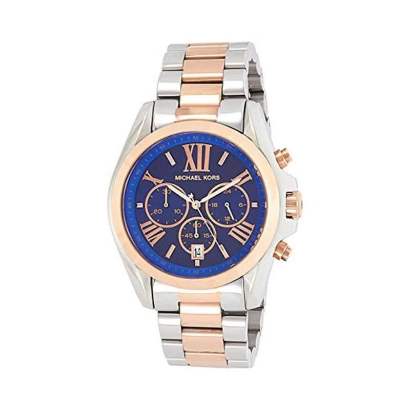 Michael Kors MK5606 Bradshaw Rose Gold-Tone Chronograph Quartz Watch