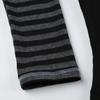 European and American hot girl Y2K letter printed round neck dark style slim fit top