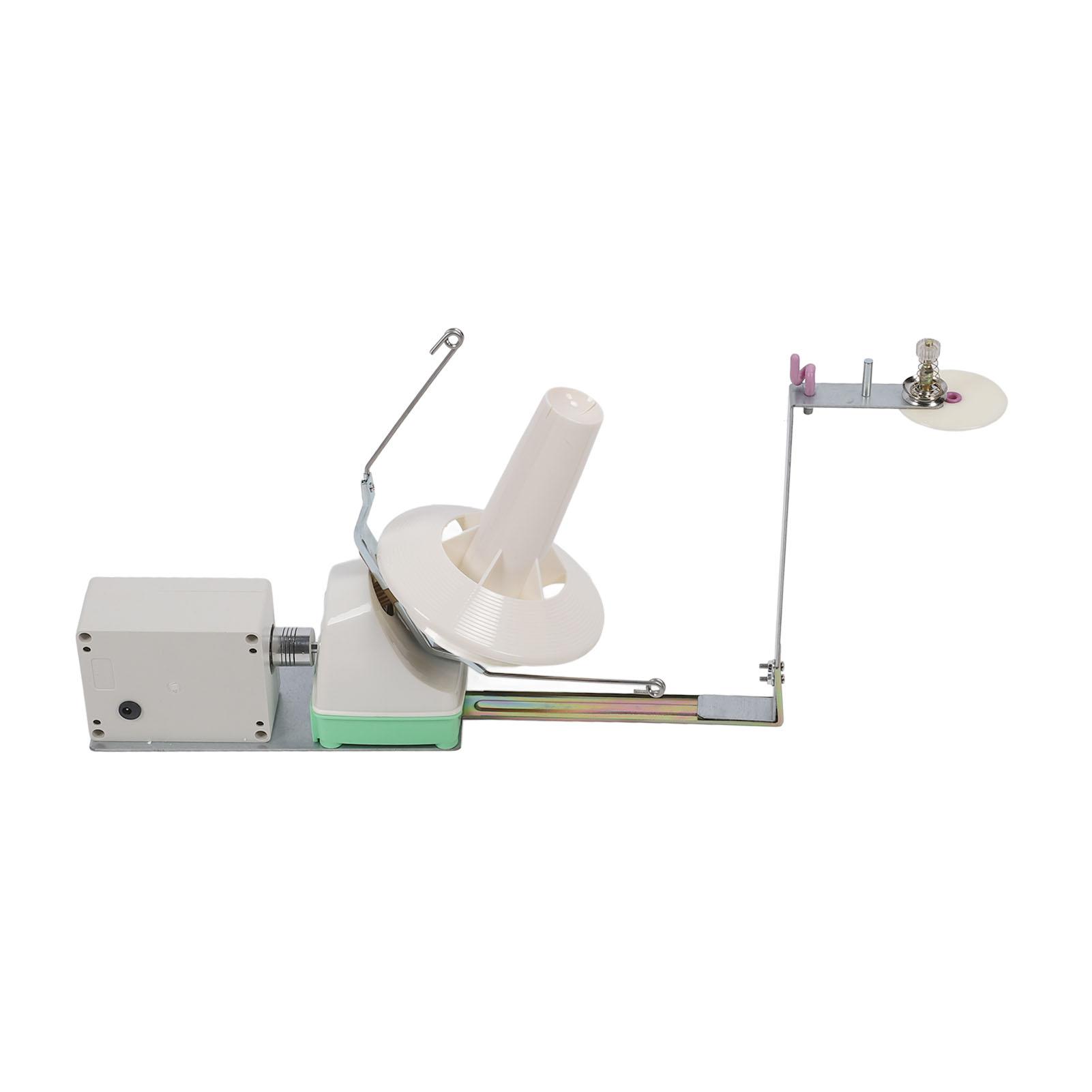 

Electric Yarn Winder Speed Adjustable Desktop Yarn Ball Winder for Knitting Lovers US Plug 100‑240V