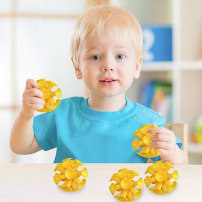 5Pcs Suction Cup Ball Toy Interactive Toss And Stick Balls with Mini