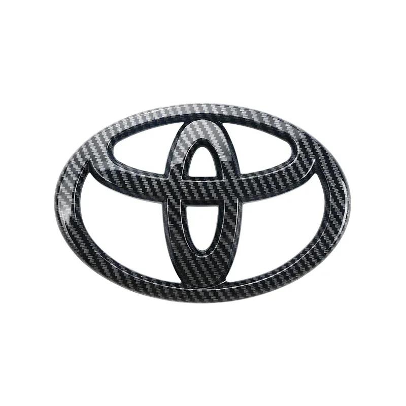 1pc Car Logo For Toyota Car series Corolla Camry RAV4 Front Head Grill Hood Bonnet Emblem Rear Tail Bumper Trunk Boot Mark Badge