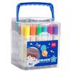 Art Marker Pens for Thick Round Pencils with Cartoon Sticker Smooth Color Quick No Perfect for and Art Gifts for Adults and Kids 36-Color Water-Based