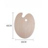 1-Pack Wooden Watercolor Palette / Paint Tray — Suitable for DIY Crafts and Professional Art Painting