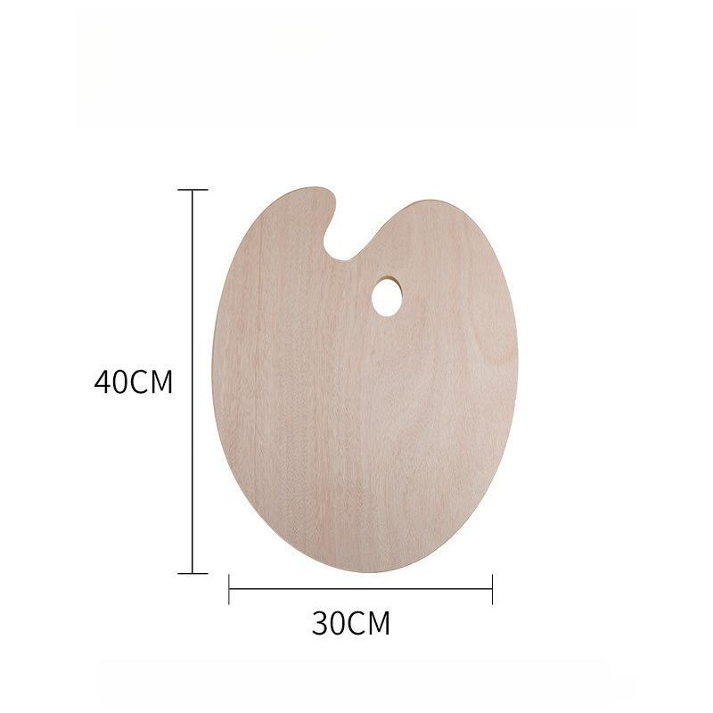 

1-Pack Wooden Watercolor Palette / Paint Tray — Suitable for DIY Crafts and Professional Art Painting