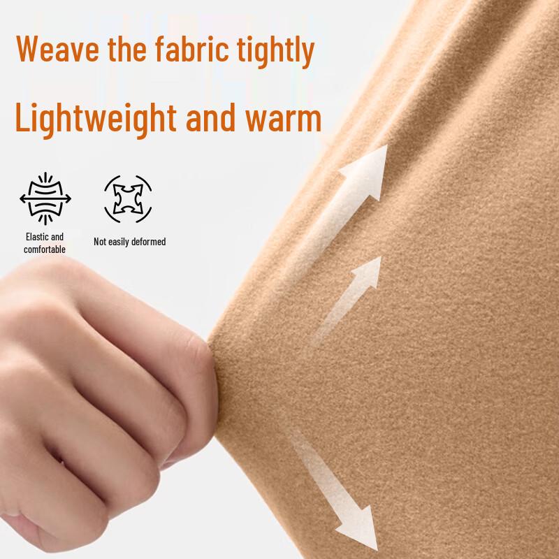 JEEP SPIRIT Men's Winter Fleece-Lined Thermal Long-Sleeve T-Shirt