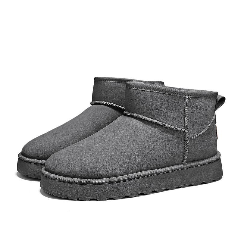Snow boots winter new outdoor sports velvet warm fur integrated cold waterproof bread cotton shoes