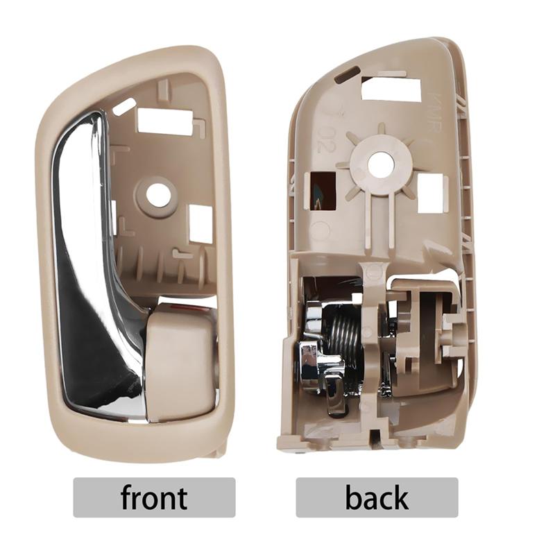 For Toyota Camry 2002-2006 ide Interior Door Handles 2 Pieces- Left& Right, Front Rear Models 92917, 69206-YC030-05