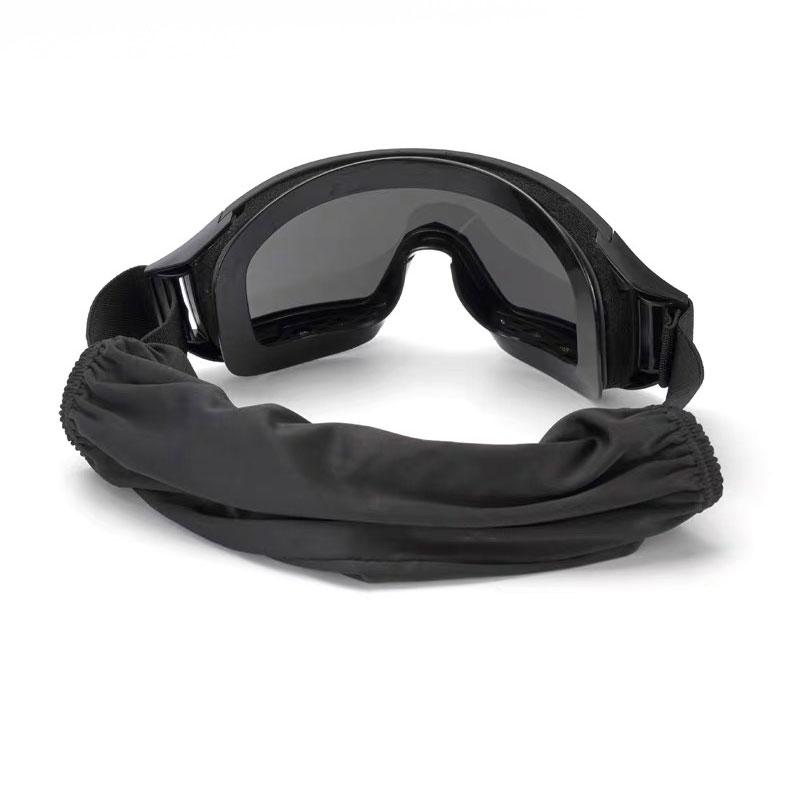 Anti-Schlag-Schutzbrille, professionelle Sportbrille mit großen Gläsern, Arbeitsschutzbrille, verhindert Wind und Sand