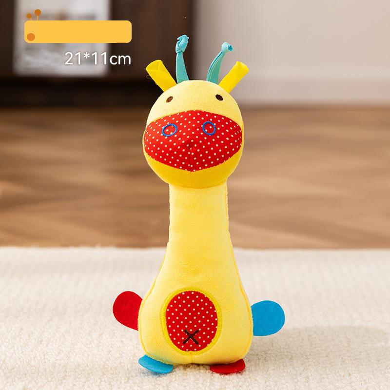 Pet Voice Toys Cartoon Plush Dog Teeth Grinding Toys Teeth Cleaning Wear resistant Cat and Dog Training Fun Pet Supplies