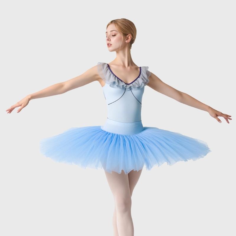 Breathable Ballet Skirt  Comfortable Nylon Costume Skirts Lightweight Ideal for Ballet Practices and Stage Performances