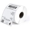 True-Ally 100Mm X 150Mm Direct Thermal Shipping Labels, 4""X 6"" Sticker Rolls, 400 Labels Per Roll, Strong Adhesive, Ba