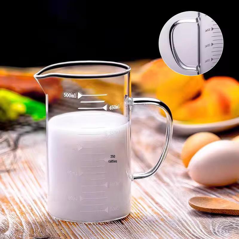 Graduated Glass Measuring Cup with Handle