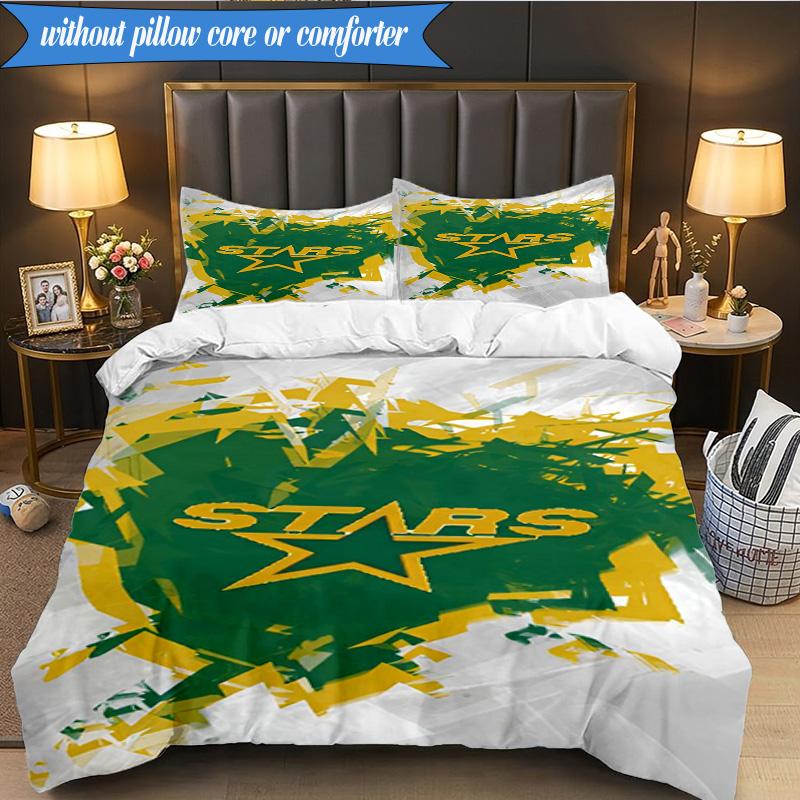 3PCS Stars Abstract Artwork Bedding Set,Including 1pc Duvet Cover And 2pcs Pillowcases Perfect for Bedroom, Dormitory, Fan Christmas gift