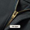 Futing Men's Warm Straight-Leg Business Casual Pants