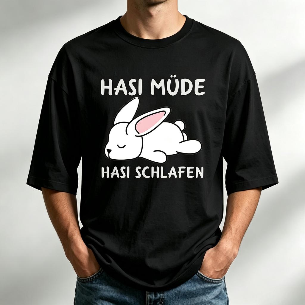 Cute Sleeping Rabbit Graphic Print Modal Unisex Tshirt Oneck Short Sleeve Streetwear Oversized Loose Casual Home Daily Tees Tops