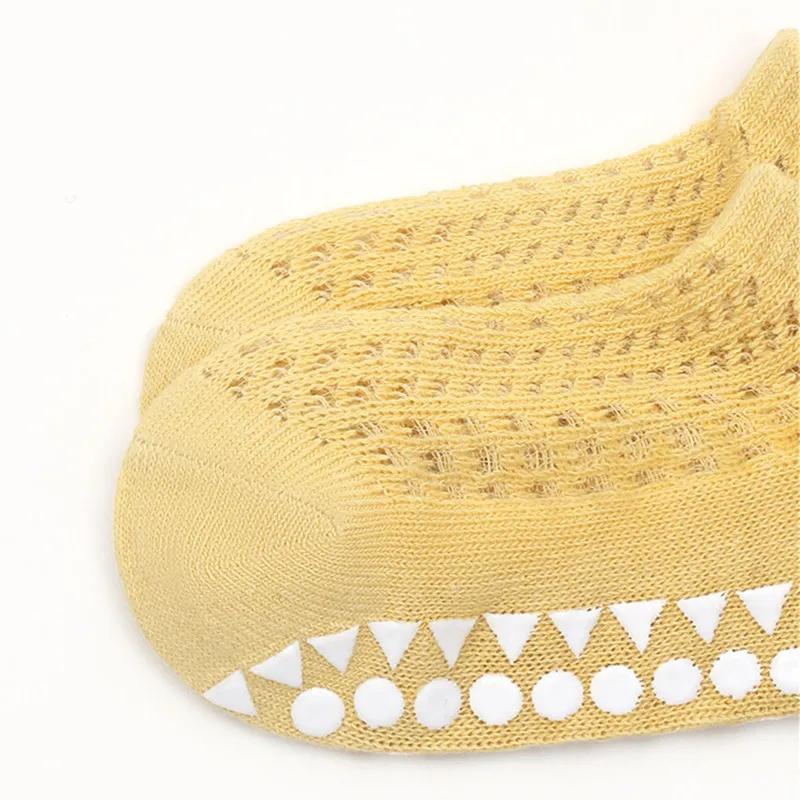 4Pairs/set Children's Boys Girls Sock Summer Mesh Thin Kids Socks For Girls Casual Toddler Baby Short Floor Sock Anti-slip 0-5Y